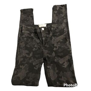 Dark Camo Jeans Free People size 25